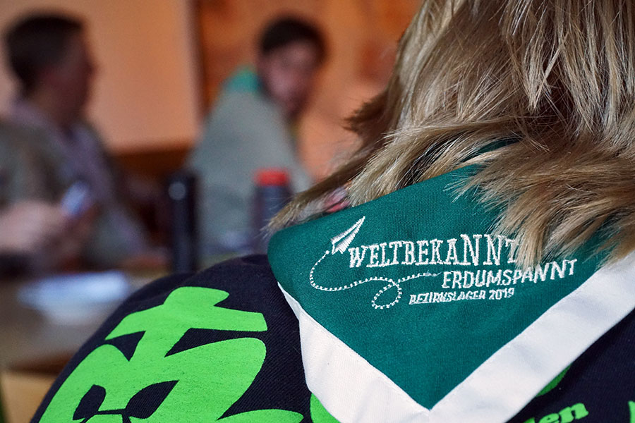 Einen gro&szlig;en Anteil nahm das Bezirkslager "WeltbekaNNt - ErdumspaNNt" ein